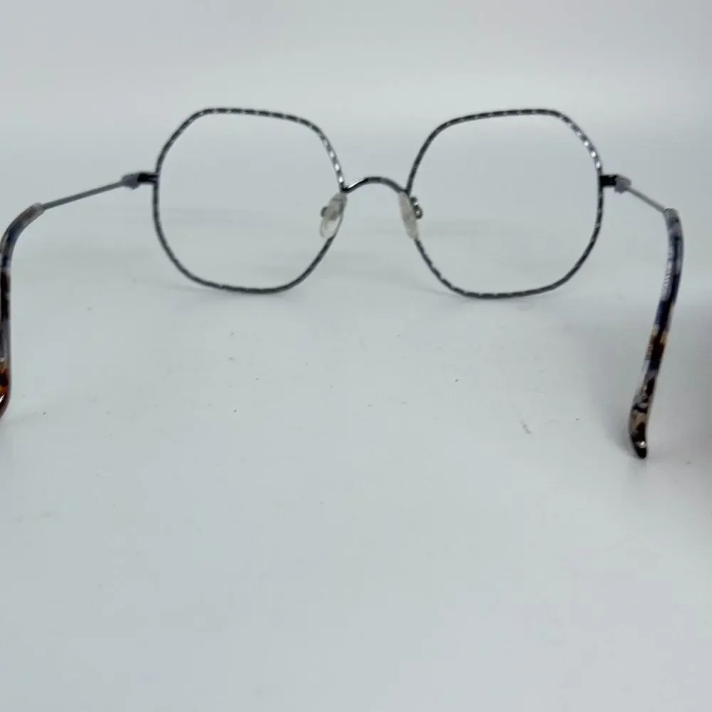 BCBGMAXAZRIA CATERINA Blue Denim Eyeglasses Frame 53-18-135‎ H17653